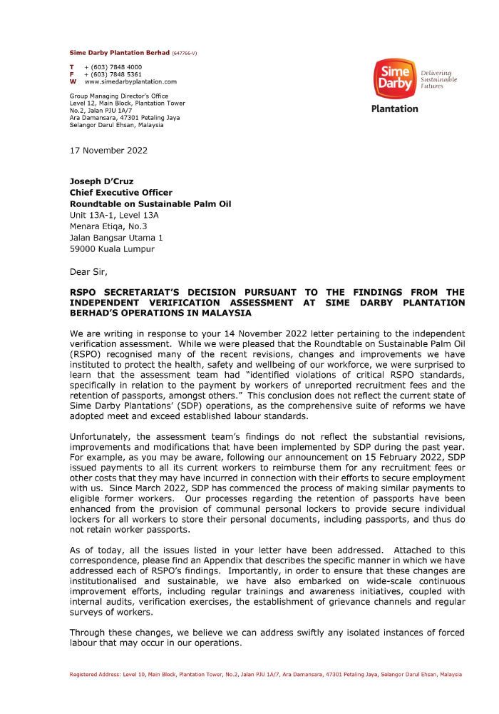 SDP-Response-Letter-to-the-RSPO,-17-November-2022-(page-1)